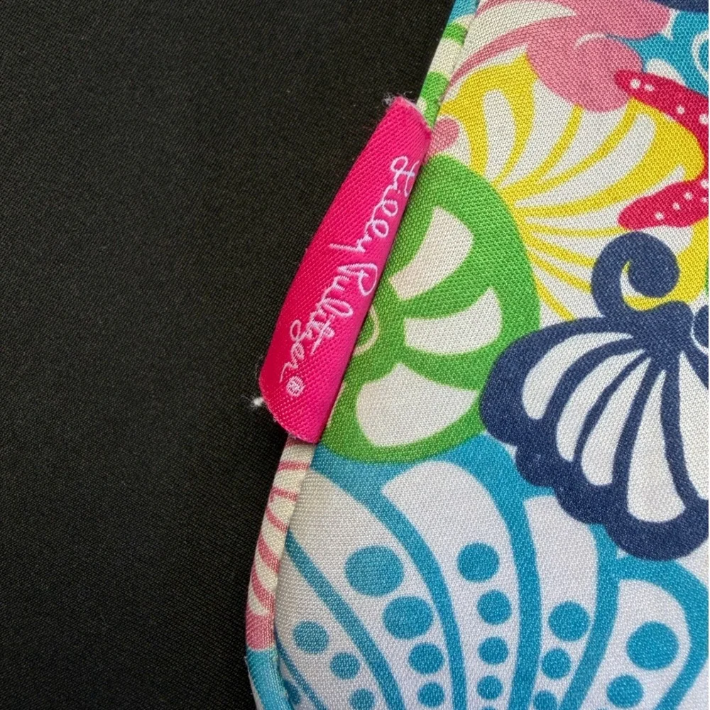Lilly Pulitzer Tablet iPad Sleeve Case Seashell Starfish Pink Blue Neoprene 10in
